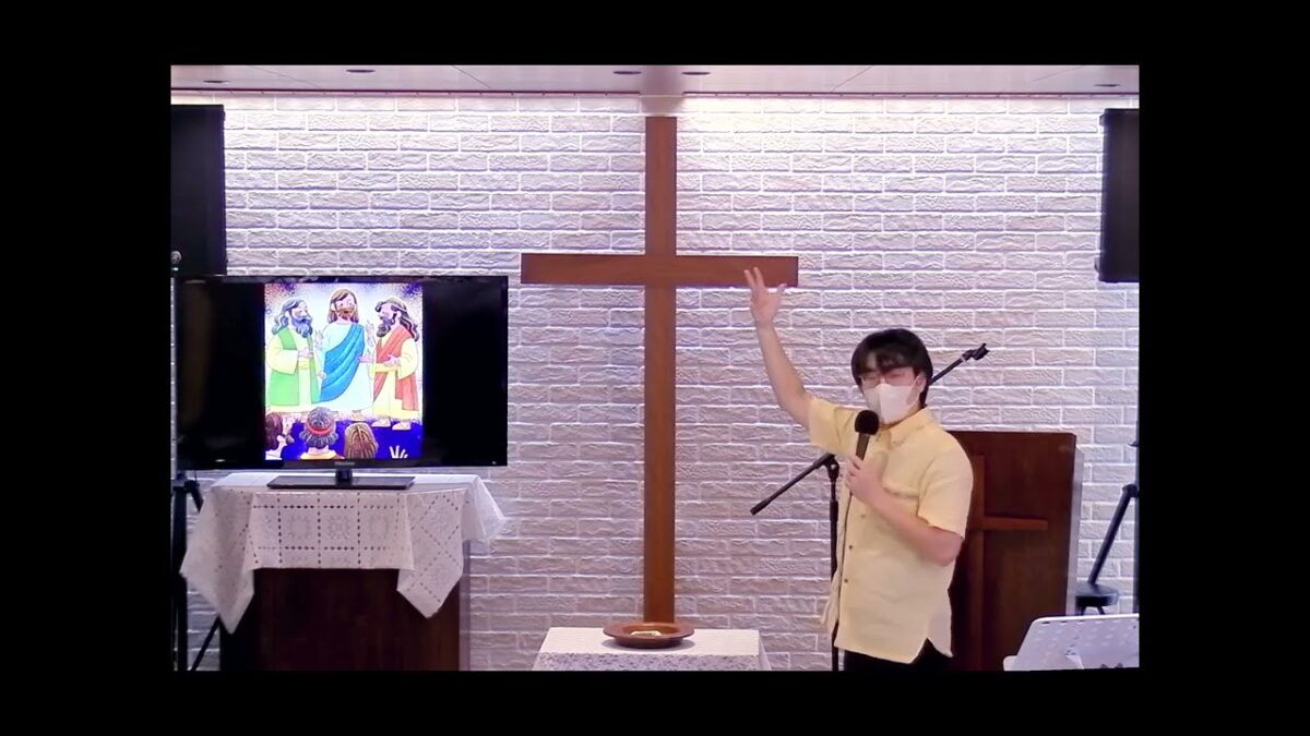 光り輝くイエス様